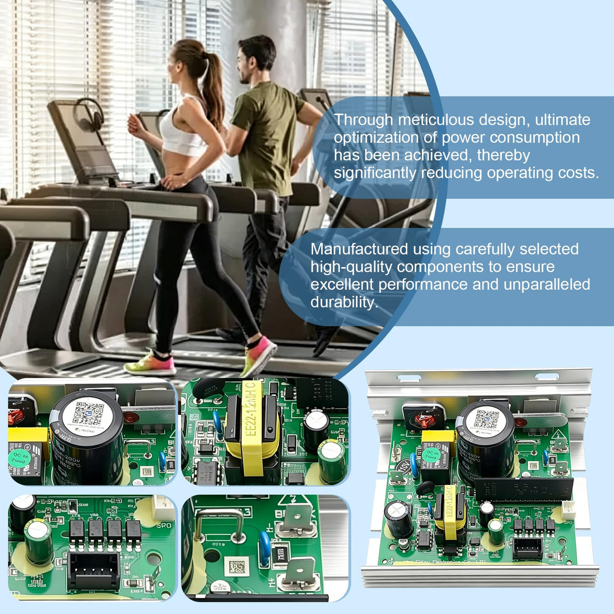 B426DV13 Treadmill Control Board Power Supply Board for Xterra Treadmill