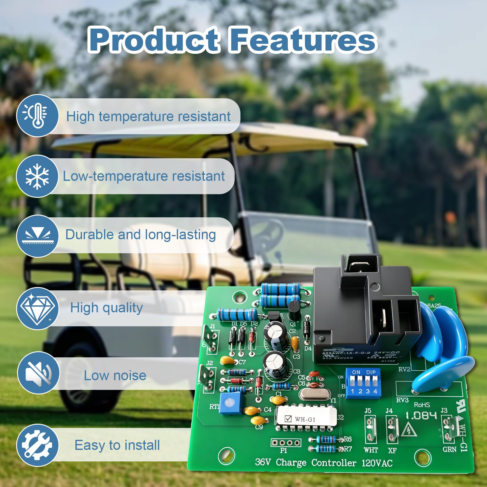 28667G01 Powerwise Charging Board Power Control Board for Golf Cart 28667G01 28566G01 28566-G03 副图