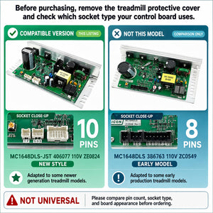 MC1648DLS 406077 Treadmill Control Board for IFIT, Jin Fitness, Pro-Fitness, Icon