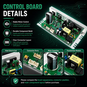 MC1648DLS 406077 Treadmill Control Board for IFIT, Jin Fitness, Pro-Fitness, Icon